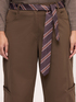 Cargo pants with belt image number 3
