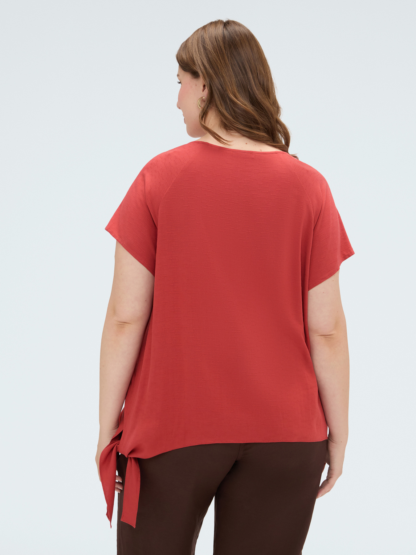 Top with sequin embellishments and bow image number 1