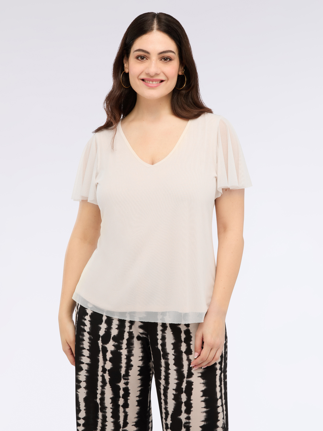 T-shirt in tulle image number 3