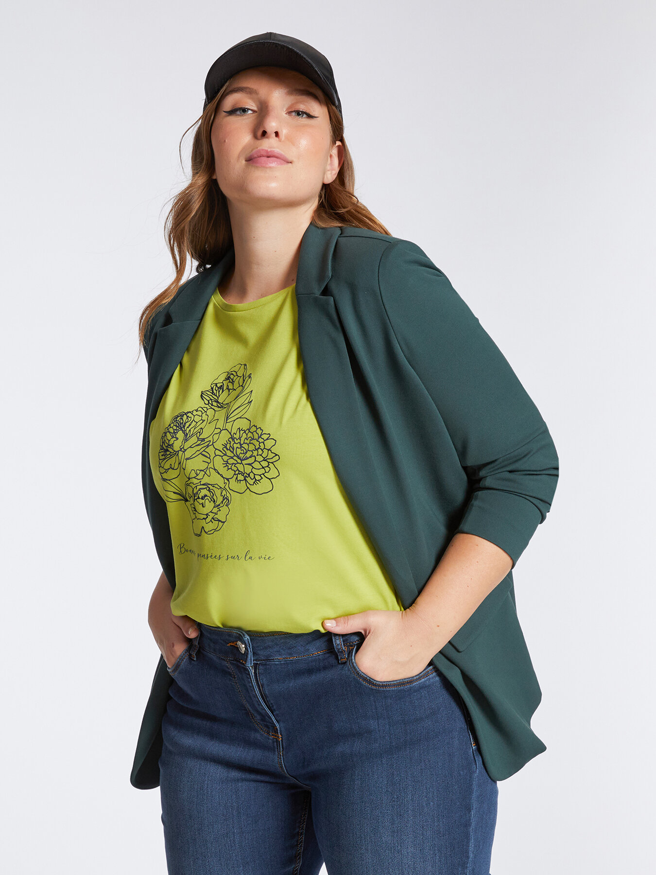 T-shirt con stampa floreale image number 0