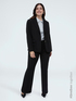 Flare Pants in stretch fabric image number 0