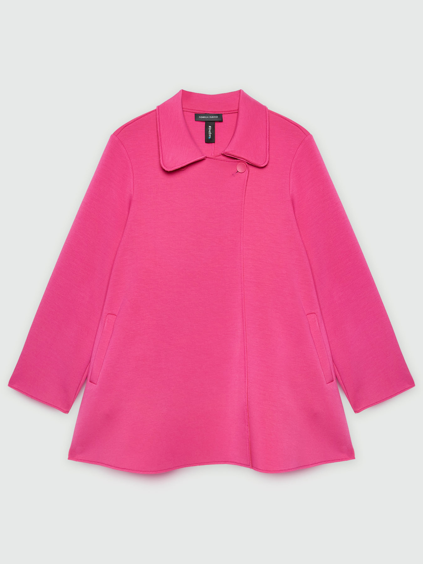 Cappotto leggero in scuba image number 4