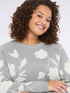 Floral pattern sweater image number 3