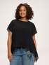 Asymmetrische Bluse aus Georgette image number 0
