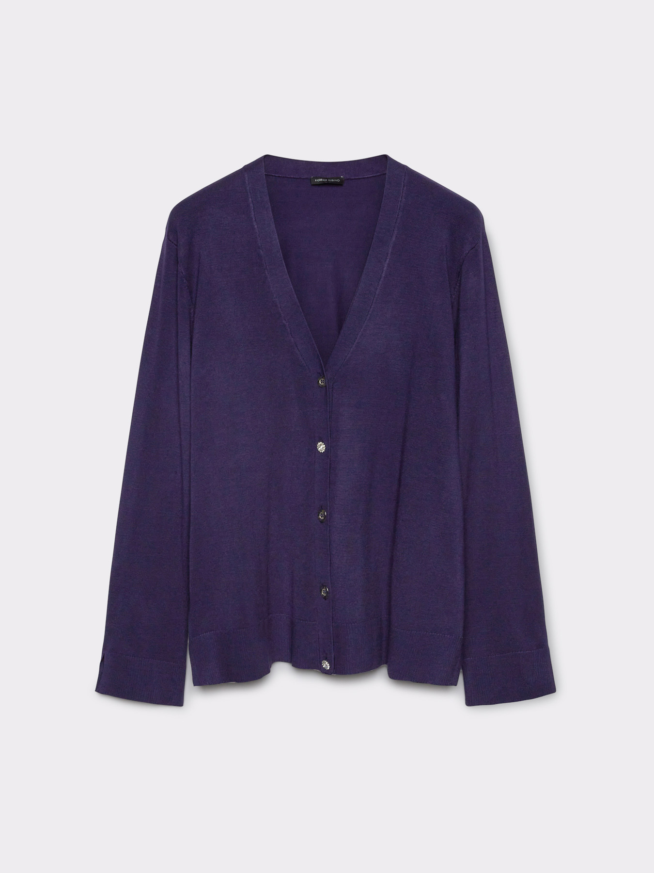 Cardigan with jewel buttons image number 3