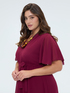 DREAM georgette dress with V-neckline image number 3