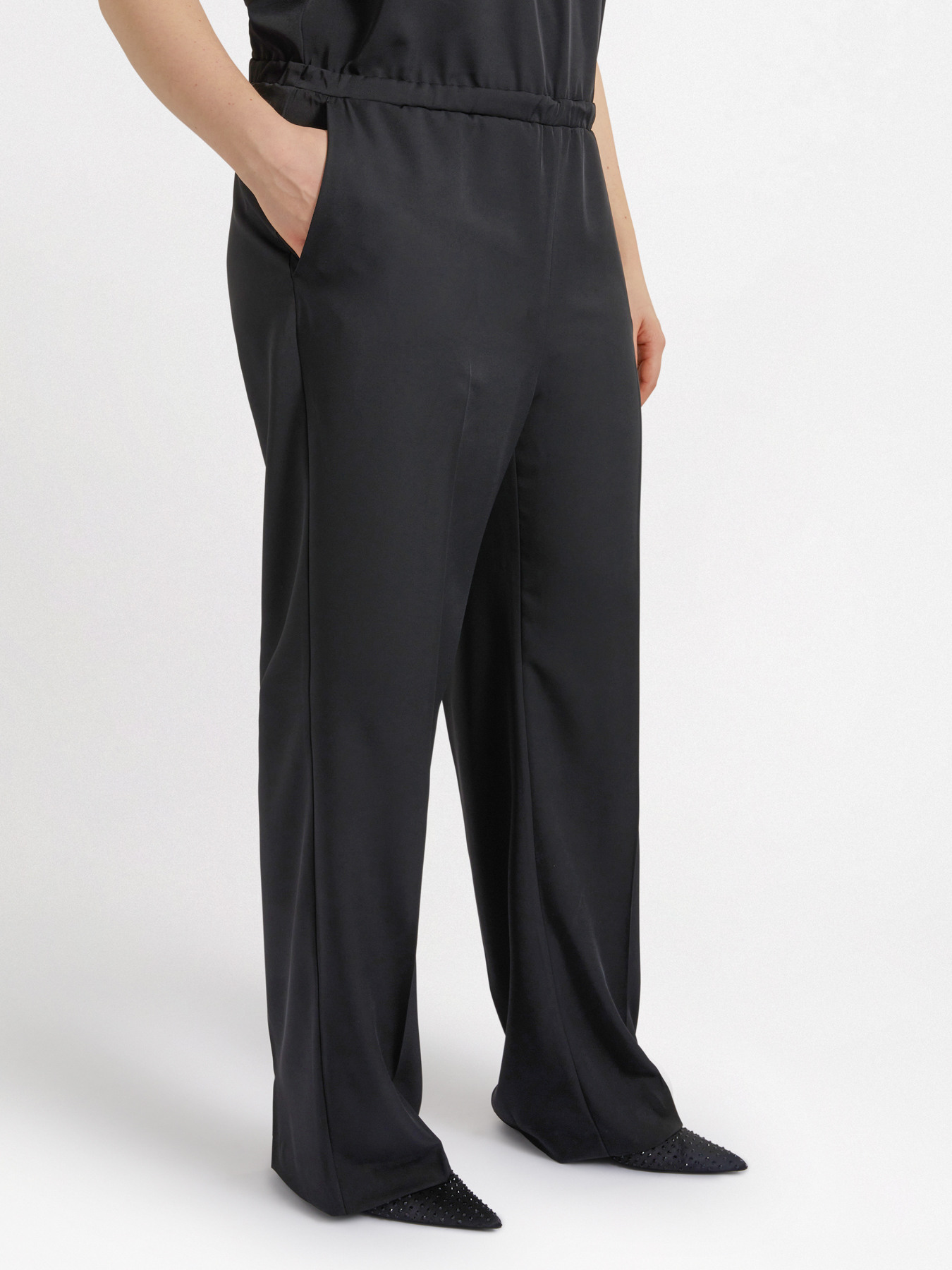 Tuta  jumpsuit con zip davanti image number 4