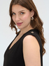 Long V-neck dress image number 2
