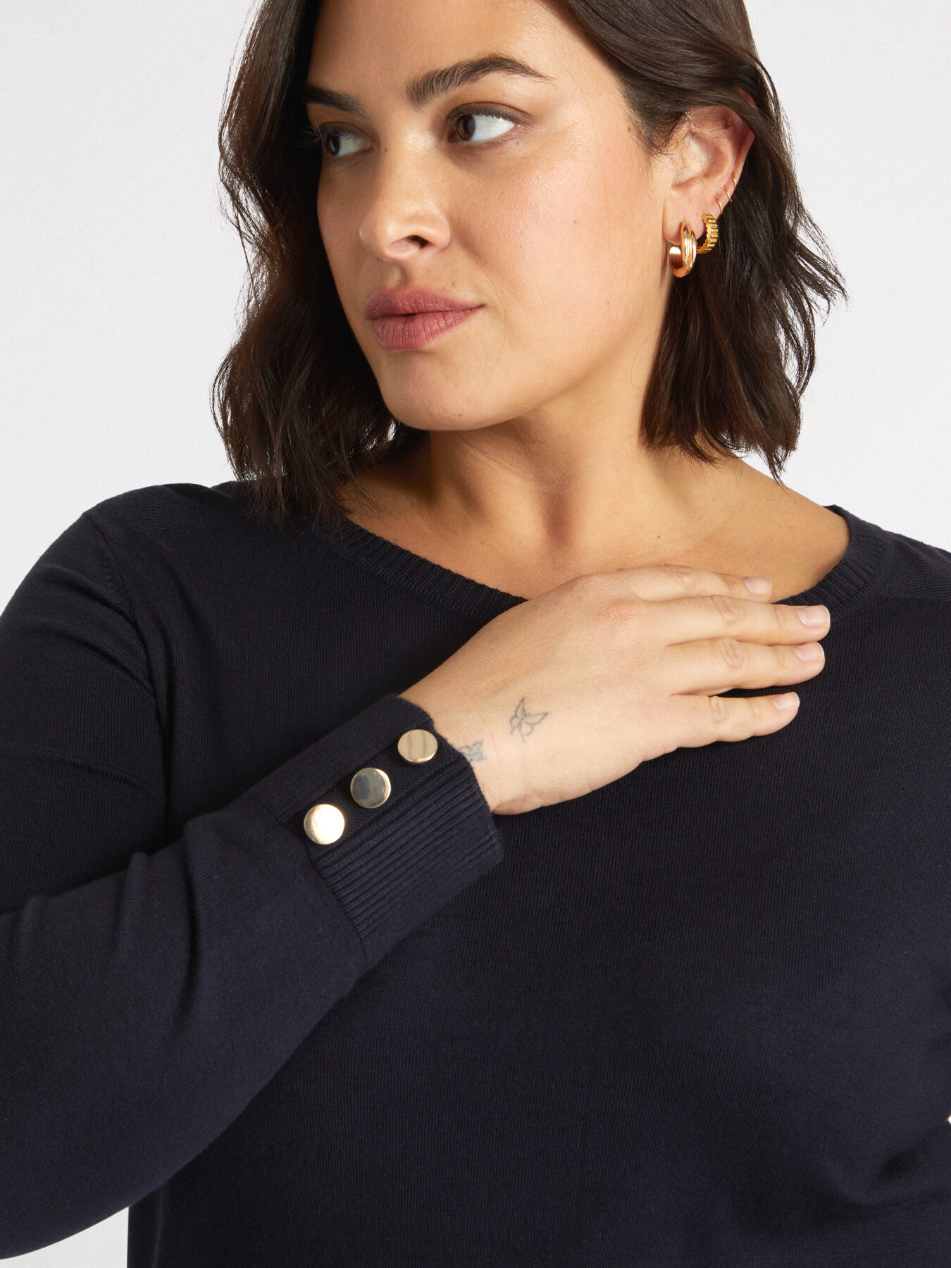 LENZING™ ECOVERO™ viscose sweater image number 2