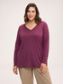 Jersey t-shirt with buttons on the cuffs image number 0