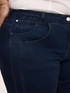 Wide Leg Jeans with maxi cuff image number 3