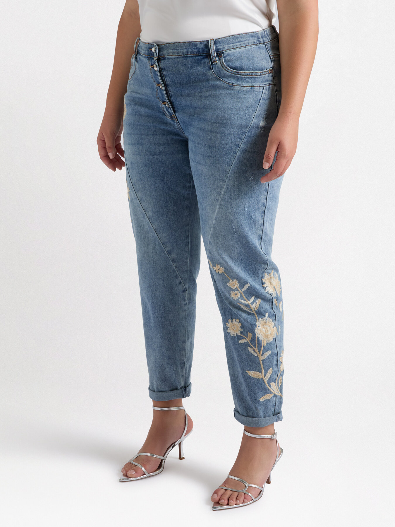 Bestickte Jeans image number 0