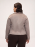 Chaqueta biker en tejido soft touch image number 1