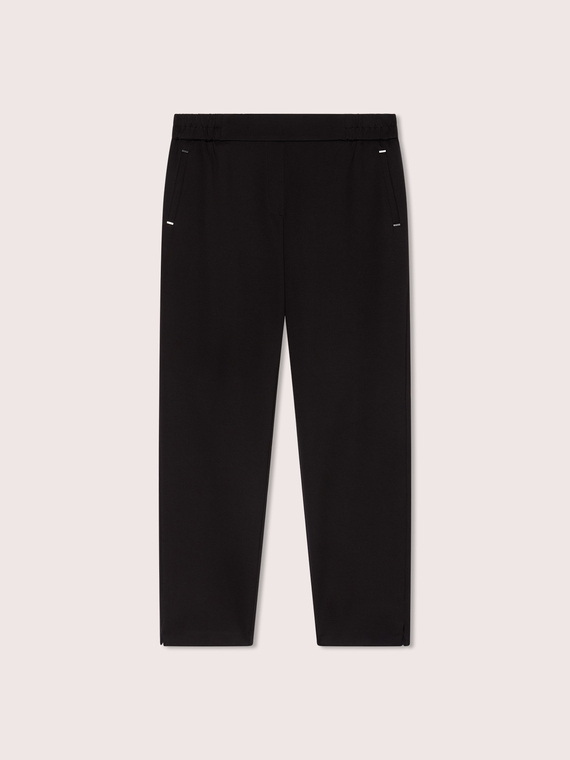 Jogginghose aus Milano-Strick