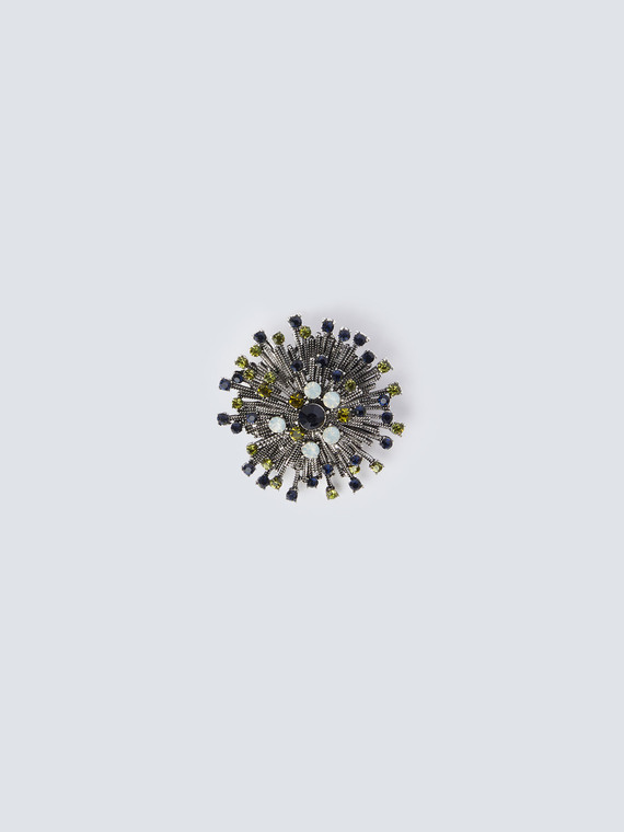 Coloured brooch