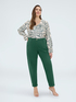 Pantalon Balloon en coton image number 0