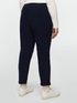 Striped velvet trousers image number 1