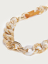 Collier avec des cha&icirc;nes effet marbr&eacute; image number 2
