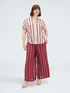 Striped viscose shirt image number 2