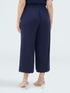 Pantalon court avec ourlet brod&eacute; image number 1