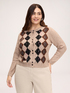 Cardigan mit Argyle-Muster image number 0