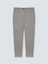 Gerade geschnittene Hose mit Glencheck-Muster image number 3