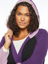 Colour-Block-Cardigan mit Kapuze image number 2