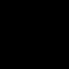 Lange Hemdbluse aus Creponne, Schwarz