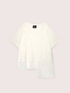 T-shirt con inserto asimmetrico image number 4