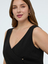Sheath dress with jewel buttons - GLAM image number 3