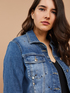 Jeansjacke mit Applikationen image number 2