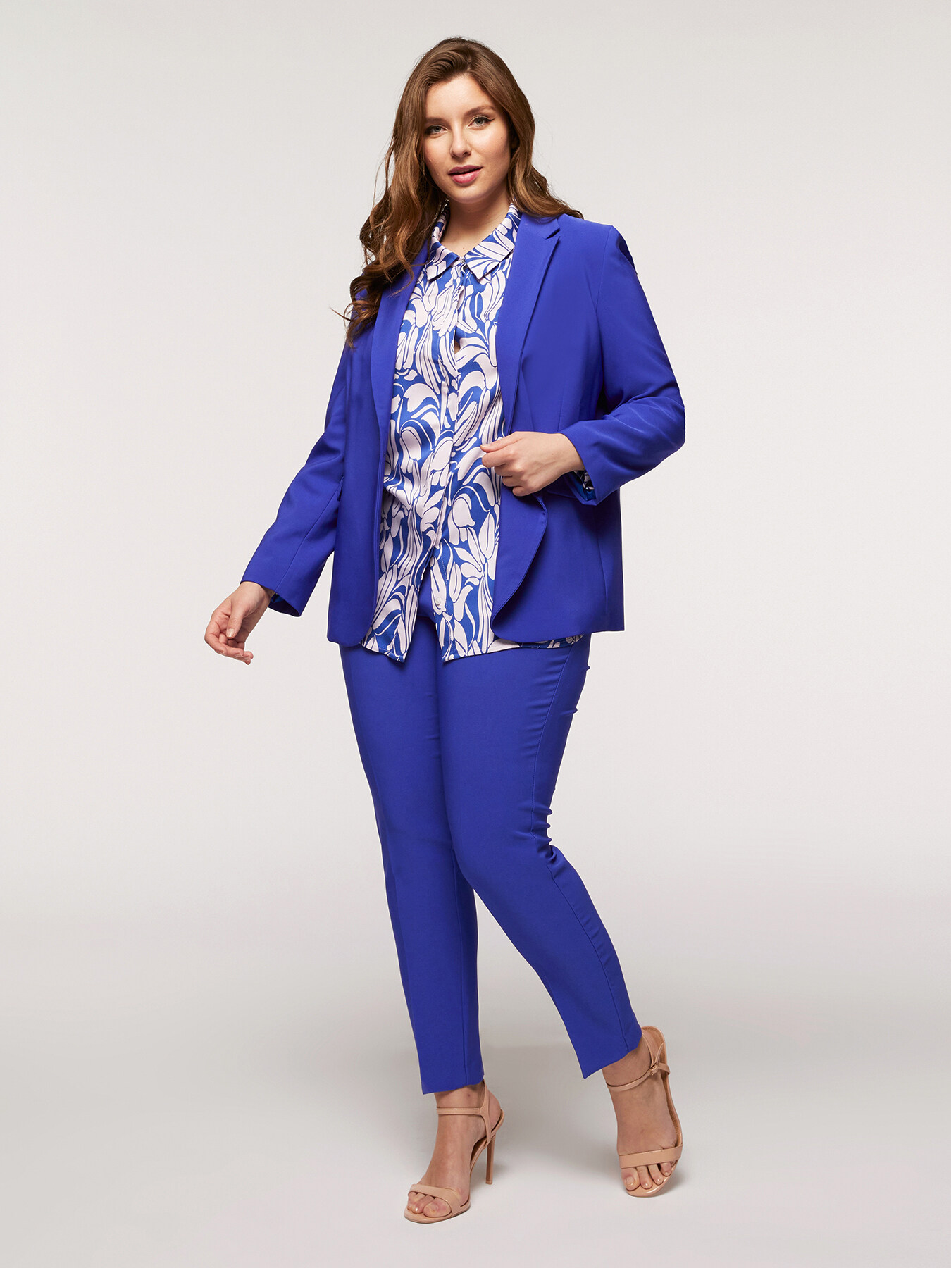 Printed viscose shirt image number 2