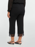 Cropped-Hose mit Spitze unten image number 2
