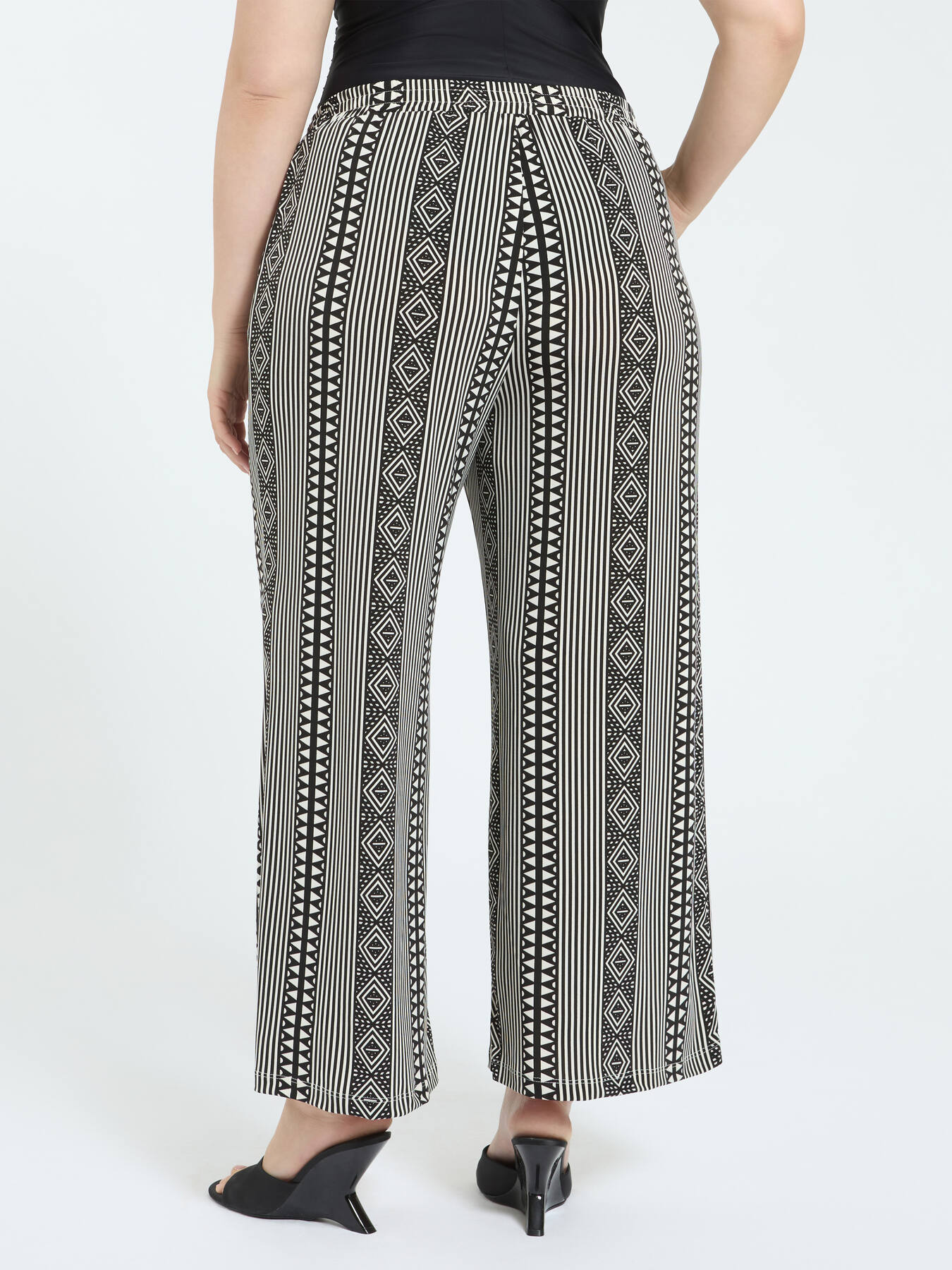 Palazzo pants in jersey image number 1