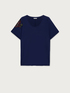 T-shirt avec broderie florale image number 3