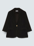 Jersey blazer with three-quarter sleeves image number 4