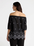 Ethnic off the shoulder blouse image number 1