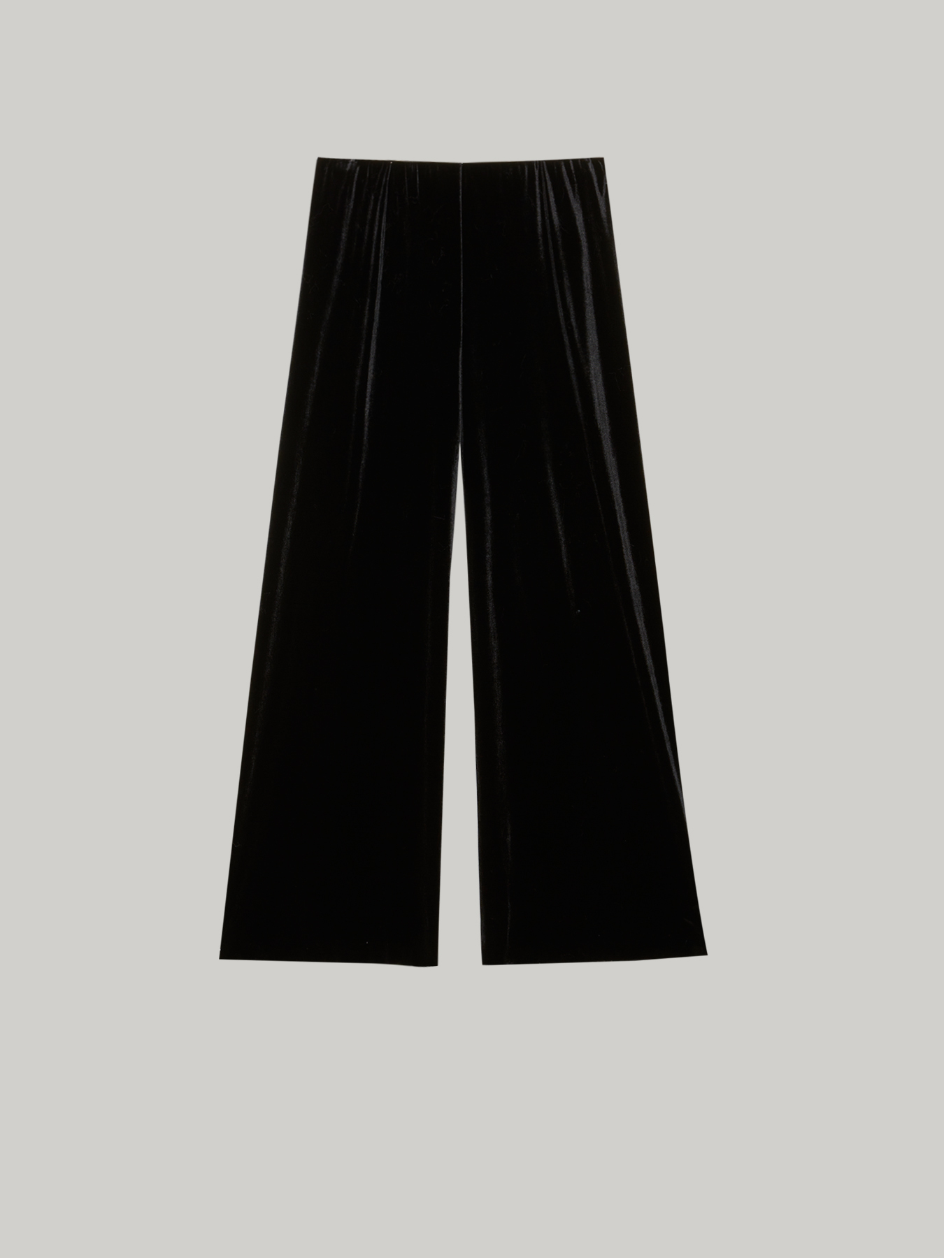 Pantaloni palazzo in velluto image number 3