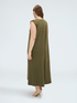 Langes Kleid mit V-Ausschnitt image number 1