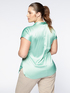 Satin blouse with micro studs image number 1