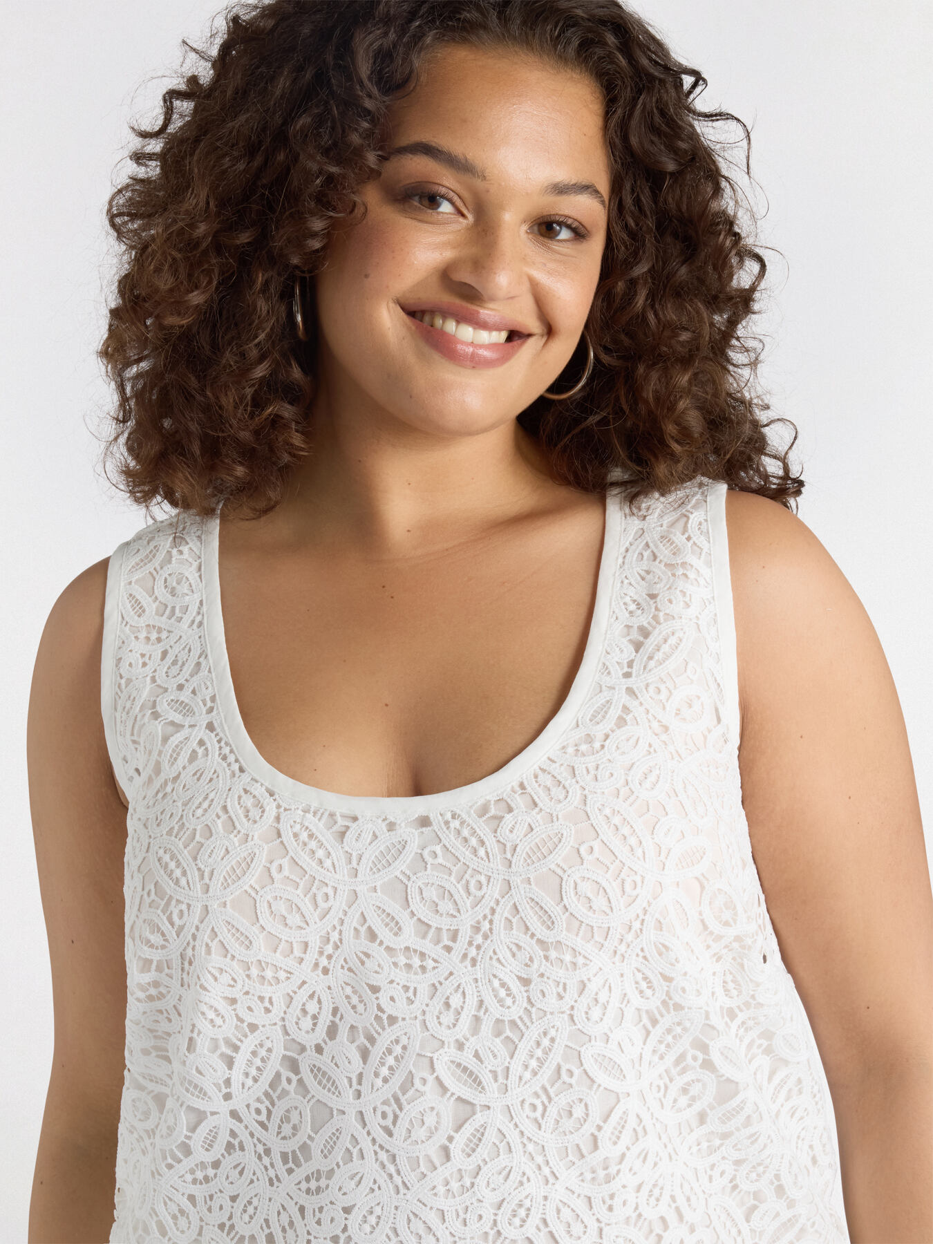 Top in pizzo macram&eacute; image number 3