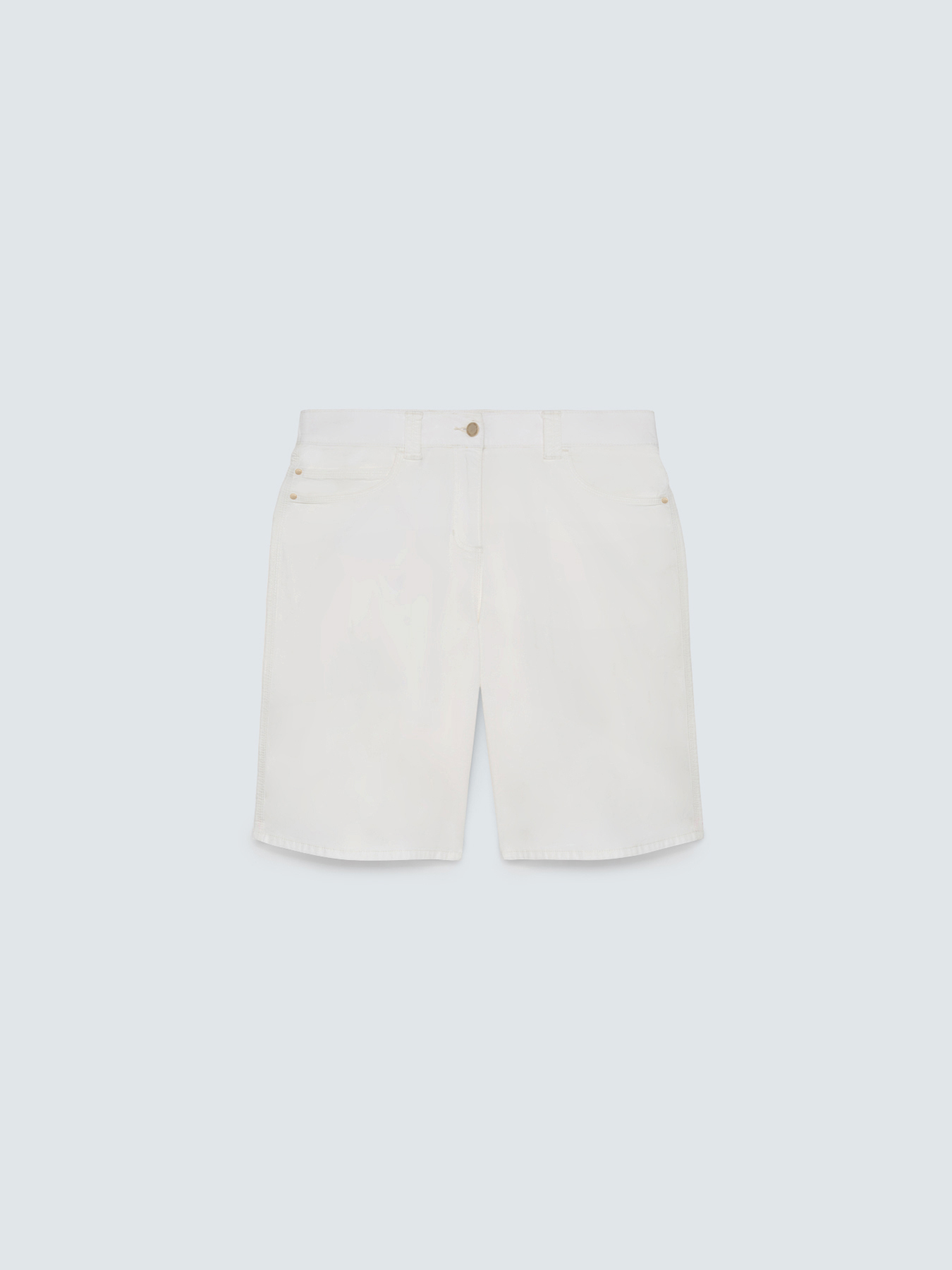Lightweight cotton Bermuda shorts image number 4