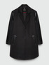 Dual-fabric coat image number 5