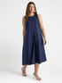 Ausgestelltes Kleid mit Overlay image number 2