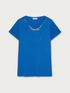 Cotton T-shirt with necklace image number 3