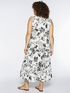 Printed broderie anglaise chemisier dress image number 1