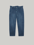 Jeans baggy in cotone organico #livegreen image number 3