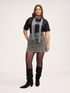 Oversized T-shirt with print and appliqu&eacute;s image number 2