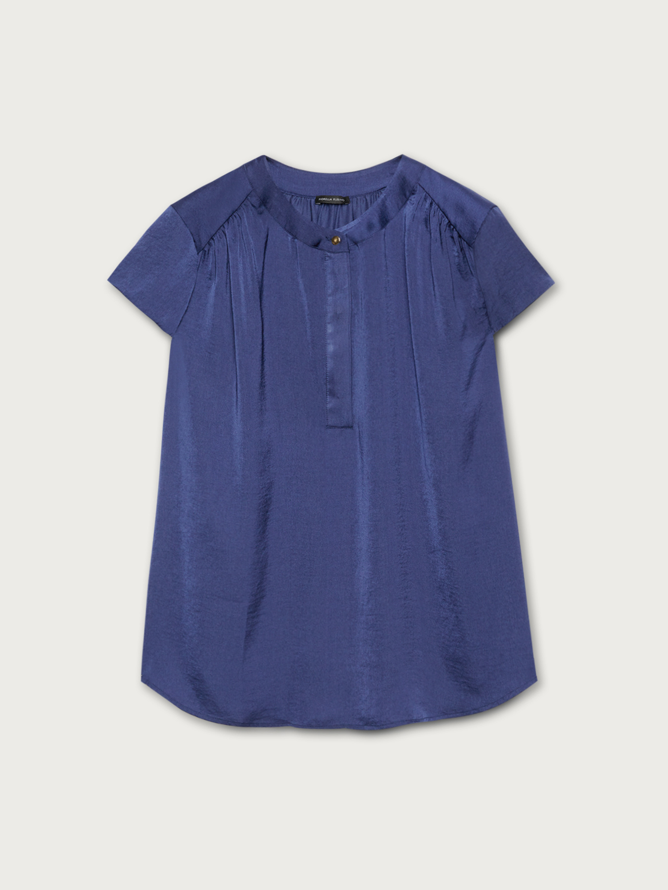 Blouse en satin avec fronces image number 3