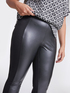 Pantaloni skinny con parti in similpelle image number 2